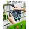 image:imageRAINPOINT 3 Zone Sprinkler Timer with Brass Inlet Water Timer for Garden HoseRain DelayManualAutomatic Watering System HoseHose Timers for Watering with IP65 Waterproof Large LCD for YardMetal