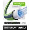image:imageRAINPOINT Garden Hose 50FT Up to 60 Lighter NonExpanding Water Hose with TPE Inner Tube Lightweight amp Flexible AntiKink Hose 800D Oxford Fabric WeatherResistant 450PSI Burst 34 Fittings50FT