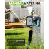 image:imageRAINPOINT Sprinkler Timer for Garden Hose  Hose Timer with Cycle amp SoakRain DelayAutomatic WateringManual Watering Programmable Irrigation System with Large Display Brass Inlet amp OutletBrassy