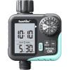 image:imageRAINPOINT Sprinkler Timer for Garden Hose  Hose Timer with Cycle amp SoakRain DelayAutomatic WateringManual Watering Programmable Irrigation System with Large Display Brass Inlet amp OutletMint Green