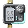 image:imageRAINPOINT Sprinkler Timer for Garden Hose  Hose Timer with Cycle amp SoakRain DelayAutomatic WateringManual Watering Programmable Irrigation System with Large Display Brass Inlet amp OutletBrassy