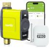 image:imageRAINPOINT WiFi Water Timer for Garden Hose WiFi Sprinkler Controller Smart Hose Timer Valve Automatic Drip Irrigation SystemRain Delay for GardenLawnYard Brass Inlet amp Outlet WiFi GatewayYellow