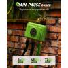 image:imageRAINPOINT 3Zone WiFi AddOn Water Timer Gateway Not Included Brass InletOutlet WiFi Hose Timer Expands Smart Irrigation System Works with RAINPOINT Home APP Series Gateway Smart Watering