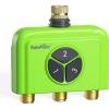 image:imageRAINPOINT 3Zone WiFi AddOn Water Timer Gateway Not Included Brass InletOutlet WiFi Hose Timer Expands Smart Irrigation System Works with RAINPOINT Home APP Series Gateway Smart Watering