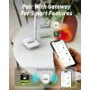 image:imageRAINPOINT Smart Hose Timer for Garden Smart Water Timer with Brass Inlet amp Outlet Not Include Gateway Automatic Irrigation System for Lawns and YardGreen