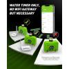 image:imageRAINPOINT WiFi Water Timer for Garden Hose 2 Zone WiFi Sprinkler Controller Smart Hose Timer Valve Automatic Drip Irrigation SystemRain Delay for GardenYard Brass Inlet amp Outlet No GatewayGreen