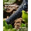image:imageRAINPOINT 12 Soaker Hose 100ft for Garden Drip Irrigation Hose Water Seeper Soaker Hoses for Foundation Watering Save 80 Water for Vegetable Gardens Flower Beds Lawns Orchards BlackBlack