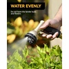 image:imageRAINPOINT Garden Hose Nozzle 9 Spray Patterns Hose Sprayer Nozzle Heavy Duty Metal Water Hose Nozzle Adjustable Hand Sprayer Watering Plants and Lawn Pet Showering OrangeGray