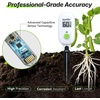 image:imageRAINPOINT Smart Digital Wireless Plant Moisture Meter Houseplant IndoorWiFi Hub NeededCapacitive ProbeLeavein Soil Hygrometer SensorRealtime Monitor Humidity Tester Outdoor GardeningSensor Only Pack
