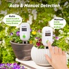 image:imageRAINPOINT Smart Digital Wireless Plant Moisture Meter Houseplant IndoorWiFi Hub NeededCapacitive ProbeLeavein Soil Hygrometer SensorRealtime Monitor Humidity Tester Outdoor GardeningSensor Only Pack