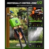 image:imageRAINPOINT WiFi Water Timer for Garden Hose 2 Zone WiFi Sprinkler Controller Smart Hose Timer Valve Automatic Drip Irrigation SystemRain Delay for GardenLawnGreen