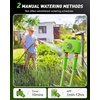 image:imageRAINPOINT WiFi Water Timer for Garden Hose 2 Zone WiFi Sprinkler Controller Smart Hose Timer Valve Automatic Drip Irrigation SystemRain Delay for GardenLawnGreen