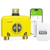 image:imageRAINPOINT WiFi Water Timer for Garden Hose 2 Zone WiFi Sprinkler Controller Smart Hose Timer Valve Automatic Drip Irrigation SystemRain Delay for GardenLawnYellow