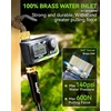image:imageRAINPOINT Sprinkler Timer Brass Inlet Water Timer for Garden Hose Garden Hose Controller for Watering Irrigation with Manual WateringRain Delay for Outdoor Lawn amp Yard