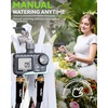 image:imageRAINPOINT Sprinkler Timer for Garden Hose  2 Pack Brass Intel Hose Timer Rain DelayManual WateringAutomatic Irrigation for Yard Lawn1