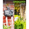 image:imageRAINPOINT Sprinkler Timer for Garden Hose  2 Pack Brass Intel Hose Timer Rain DelayManual WateringAutomatic Irrigation for Yard Lawn1