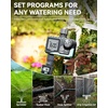 image:imageRAINPOINT Sprinkler Timer for Garden Hose  2 Pack Brass Intel Hose Timer Rain DelayManual WateringAutomatic Irrigation for Yard Lawn1