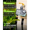 image:imageRAINPOINT Sprinkler Timer for Garden Hose  2 Pack Brass Intel Hose Timer Rain DelayManual WateringAutomatic Irrigation for Yard Lawn1
