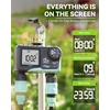 image:imageRAINPOINT Sprinkler Timer for Garden Hose  2 Pack Brass Intel Hose Timer Rain DelayManual WateringAutomatic Irrigation for Yard Lawn2