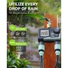 image:imageRAINPOINT Sprinkler Timer for Garden Hose  2 Pack Brass Intel Hose Timer Rain DelayManual WateringAutomatic Irrigation for Yard Lawn2
