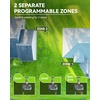 image:imageRAINPOINT Sprinkler Timer for Garden Hose  2 Pack Brass Intel Hose Timer Rain DelayManual WateringAutomatic Irrigation for Yard Lawn2