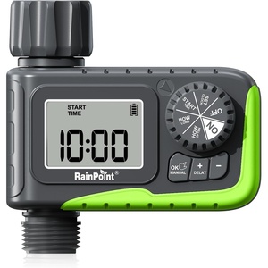 image:imageRAINPOINT Sprinkler Timer Water Timer for Garden Hose Garden Hose Timers for Watering Irrigation with Manual WateringRain Delay for Outdoor Lawn amp Yard