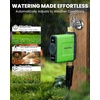 image:imageRAINPOINT WiFi Water Timer for Garden Hose 2027 New Version WiFi Sprinkler Controller Smart Hose Timer Valve Automatic Drip Irrigation SystemRain Delay for GardenGreen