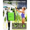 image:imageRAINPOINT WiFi Water Timer for Garden Hose 2027 New Version WiFi Sprinkler Controller Smart Hose Timer Valve Automatic Drip Irrigation SystemRain Delay for GardenLime Green