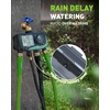 image:imageRAINPOINT 4Zone Sprinkler Timer 2027 New Version 4 Outlets Hose Water Timer Automatic Irrigation Controller with Rain Delay amp Manual Mode for Lawn amp Garden IrrigationSky Blue