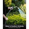 image:imageRAINPOINT Watering Wand 16 Inch Metal Garden Hose Wand with 9 Spray Patterns Long Hose Sprayer Nozzle For Hanging Baskets ShrubsLawn BlueBlue