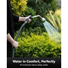 image:imageRAINPOINT Watering Wand 16 Inch Metal Garden Hose Wand with 9 Spray Patterns Long Hose Sprayer Nozzle For Hanging Baskets ShrubsLawn BlueGreen