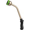 image:imageRAINPOINT Watering Wand 16 Inch Metal Garden Hose Wand with 9 Spray Patterns Long Hose Sprayer Nozzle For Hanging Baskets ShrubsLawn BlueGreen