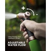 image:imageRAINPOINT Garden Hose Nozzle 100 Heavy Duty Metal Hose Sprayer High Pressure Water Hose Nozzle with Adjustable Spray Patterns and Flow Control for Watering Plants Car Washing Pet Washing GoldBrown