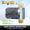 image:imageRAINPOINT Sprinkler Timer 100 Metal Pipe Water Timer for Garden Hose Programmable Hose Controller for Watering Sprinkler Controller with Manual WateringRain Delay for Outdoor Lawn amp Garden 2PCSGreen