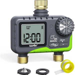image:imageRAINPOINT Irrigation Timer 2 Zone Brass