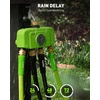 image:imageRAINPOINT WiFi 4 Zone Smart Sprinkler Timer Outdoor Garden Hose Water Timer with Solid Brass Inlet amp Outlet Custom Irrigation Programs via App Voice Control