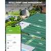 image:imageRAINPOINT WiFi 4 Zone Smart Sprinkler Timer Outdoor Garden Hose Water Timer with Solid Brass Inlet amp Outlet Custom Irrigation Programs via App Voice Control