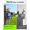 image:imageRAINPOINT 3Zone Water Timer Brass Inlet amp Outlet 2027 Upgraded Enhanced Waterproof LCD 3 Custom Watering Plans IP65 Sprinkler Timer Rain Delay ManualAutomatic Watering for Yard Lawn GreenhouseLight Grey