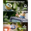 image:imageRAINPOINT 3Zone Water Timer Brass Inlet amp Outlet 2027 Upgraded Enhanced Waterproof LCD 3 Custom Watering Plans IP65 Sprinkler Timer Rain Delay ManualAutomatic Watering for Yard Lawn GreenhouseLight Grey