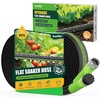 image:imageRAINPOINT Flat Soaker Hose 30FT for GardenOrangeGreen