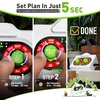 image:imageRAINPOINT EasySetup Automatic Plant Waterer Indoor for Pot Plant Adjustable Water OutputBattery Powered Outdoor IP54 Waterproof BeginnerFriendly Drip Irrigation System Device Kit Water 1015 PlantsRed