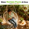 image:imageRAINPOINT EasySetup Automatic Plant Waterer Indoor for Pot Plant Adjustable Water OutputBattery Powered Outdoor IP54 Waterproof BeginnerFriendly Drip Irrigation System Device Kit Water 1015 PlantsRed