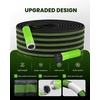 image:imageRAINPOINT 25FT Flat Soaker Hose HeavyDuty Flexible Drip Hose  DoubleLayer 80 WaterSaving Flat Soaker Hose with Anodized Aluminum Fittings for Garden amp Lawn Irrigation GreenGreen