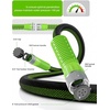 image:imageRAINPOINT 25FT Flat Soaker Hose HeavyDuty Flexible Drip Hose  DoubleLayer 80 WaterSaving Flat Soaker Hose with Anodized Aluminum Fittings for Garden amp Lawn Irrigation GreenGreen