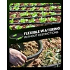 image:imageRAINPOINT 25FT Flat Soaker Hose HeavyDuty Flexible Drip Hose  DoubleLayer 80 WaterSaving Flat Soaker Hose with Anodized Aluminum Fittings for Garden amp Lawn Irrigation GreenGreen