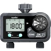 image:imageRAINPOINT Sprinkler Timer with 3 Different Programs Hose Timer for Garden Hose with Rain DelayManual WateringAutomatic Irrigation System for Garden 2 Outlet