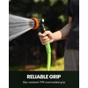 image:imageRAINPOINT Garden Hose Nozzle  100 Heavy Duty Metal Thumb Control Spray Nozzles for Garden Hose High Pressure 10 Pattern Water Hose Nozzle for Car Wash Watering Lawn Pets Forest GreenBright Orange