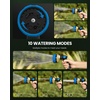 image:imageRAINPOINT Garden Hose Nozzle  100 Heavy Duty Metal Thumb Control Spray Nozzles for Garden Hose High Pressure 10 Pattern Water Hose Nozzle for Car Wash Watering Lawn Pets Forest GreenNavy Blue