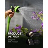 image:imageRAINPOINT Garden Hose Nozzle  100 Heavy Duty Metal Thumb Control Spray Nozzles for Garden Hose High Pressure 10 Pattern Water Hose Nozzle for Car Wash Watering Lawn Pets Forest GreenForest Green